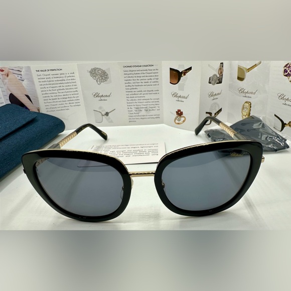 👑Chopard ICE CUBE CERAMIC Temples SCHC22, Size  54-20-135‼️ - Picture 13 of 16